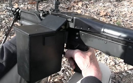 【hickok45】M60E4机枪特写镜头射击