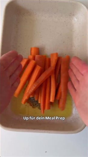 Ofengemüse neu gedacht 🥕 Protein-Dip & Karotten, schnell, gesund & sättigend 💪