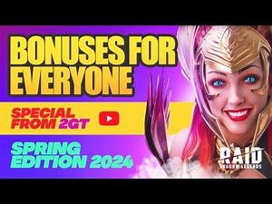 🌺🐝Exclusive SPRING BONUS for All from GGT🌹🌼Raid Shadow Legends BEST CHAMPS & FREE STUFF for EVERYONE