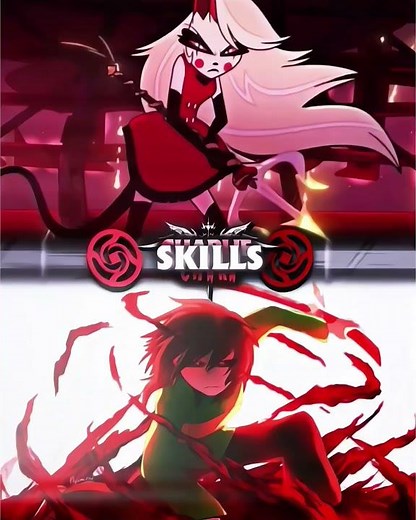 Chara vs Charlie morningstar l Undertale vs Hazbin hotel
