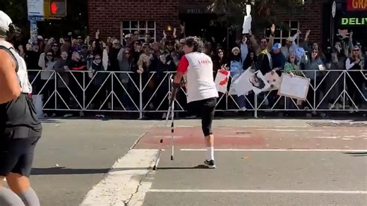 5.2K views · 53 reactions | You'll want the volume up for this one. The sound of pure inspiration. #sportskind #nycmarathon | Cape Cod Times | Facebook