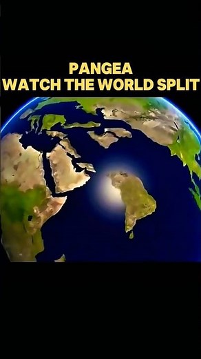 PANGEA Watch the Continents Move (Fast Forward) #ContinentalDrift #Pangea #PlateTectonics #Earth