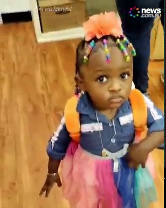 She's really not impressed is she. 😂 | News.com.au