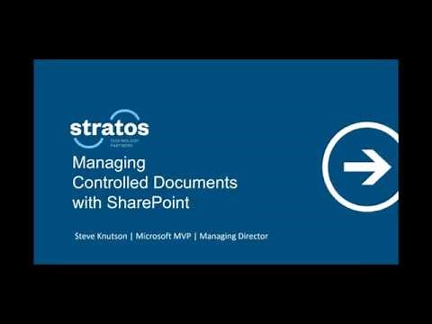 Managing Controlled Documents with SharePoint Online