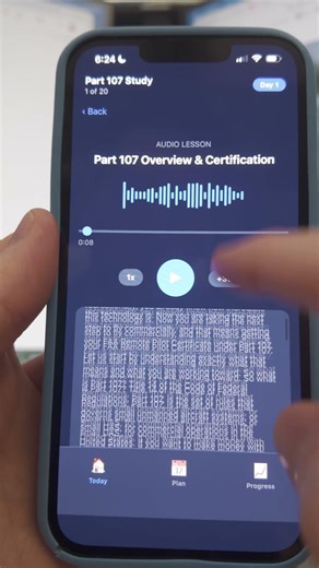 I Built My Own FAA Part 107 Study App with AI (and Scored 94%)