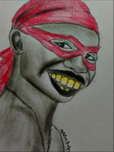 Melvin Sabanal Hermino on Instagram: "Ninjaturtle #nicedrawing #fypシ゚"