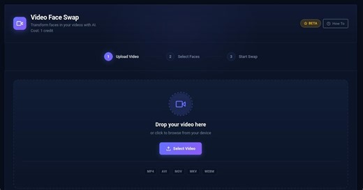 AI Video Face Swap - Face Swap Video Online | Facy