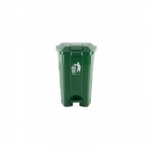 [Hot Item] Outdoor Publi Common Recycle Pedal HDPE Mobile Garbage Bin Dustbin with Plastic