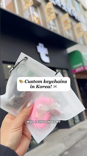 ✨ Create Your Own Custom Keychain in Seoul 🇰🇷 ✨