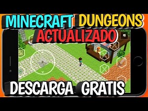MINECRAFT DUNGEONS para ANDROID ultima versión 2023