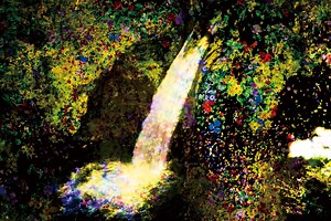 永恒绽放的生命瀑布──四国深山 / Ever Blossoming Life Waterfall - Deep in the Mountains of Shikoku | teamLab