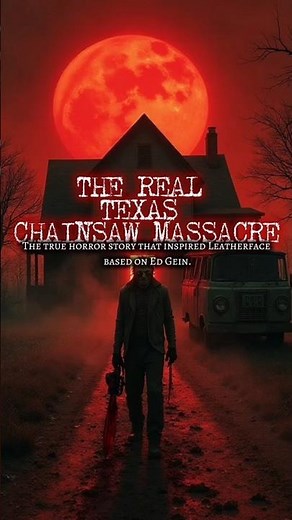 Real Texas Chainsaw Massacre: The True Story Behind Leatherface #horrorshorts #shorts #NightWhisper