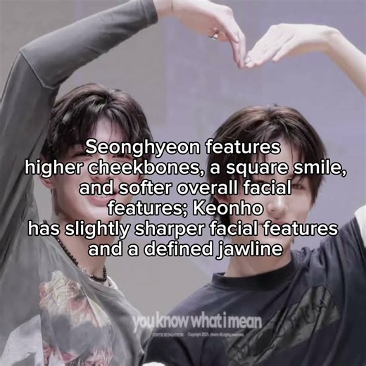 how to tell seonghyeon and keonho apart! #cortis