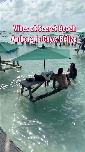Secret Beach Ambergris Caye, Belize 🇧🇿 Is It Worth Visiting? 🌴☀️