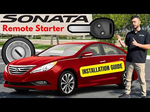 Hyundai Sonata 2011-2014 | Remote Engine Starter Installation | Key Ignition | MyKey Premium