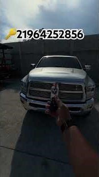 🔑Copia de chave Fobik Dodge Ram 2500 ano 2012 ✅🫡#dodgeram2500 #dodgeram