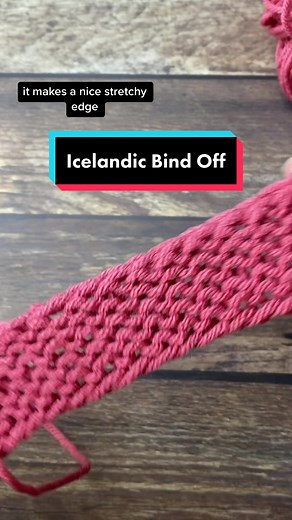 Stretchy Bind Off Tutorial