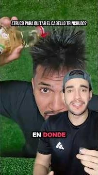 El "truco definitivo” para quitar el cabello trinchudo? 🤔