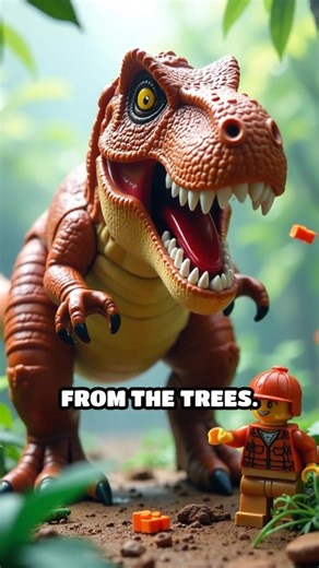 When dinosaurs invade at dawn, even a LEGO military base isn't safe. Watch the ultimate clash of bricks and beasts! #LEGO #DinosaurBattle #EpicShowdown #StopMotion #VFX