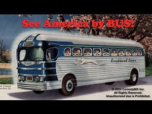 Take a 1950s Greyhound Bus Ride