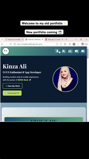 Old portfolio showcase✨ #portfolio #shorts