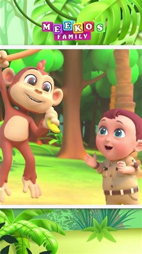 I Love Swinging On A Tree - Who Could I Be? #shorts #kidssong #meekosfamily #foryou