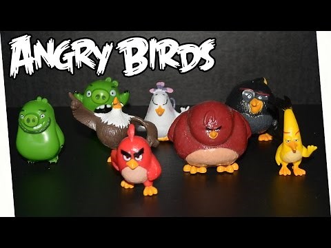 ANGRY BIRDS (Red, Chuck, Bomb, Matilda, Terrence, Mighty Eagle, Leonard & The Pigs)