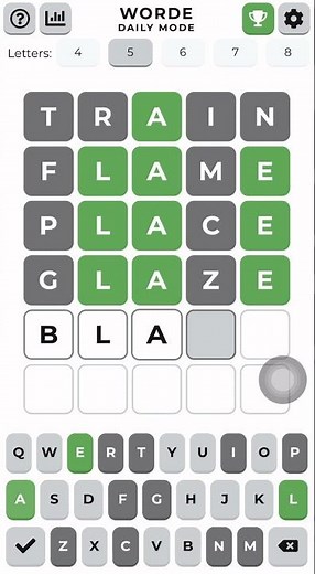 🔥 Worde: Wordle-Style Game with 4-8 Letters, Unlimited, 12+ Languages, FREE & NO ADS! Link in BIO! 👇