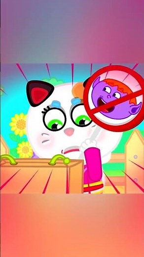 Família Leão Português | Alienígena com cabeça quadrada | Vídeo para crianças | Desenhos Animados