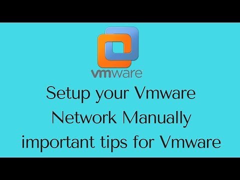 Vmware network adapter settings manually | using virtual network editor - [Hindi]