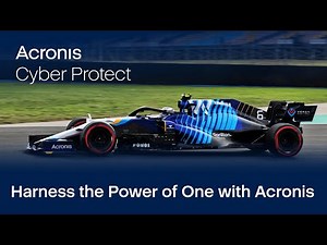 Williams Racing – Harness the Power of One with Acronis