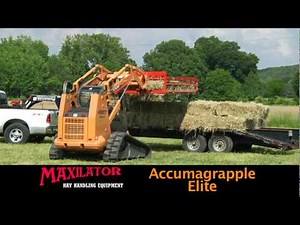 Maxilator Hay Handling equipment Accumulator, Grapple, & Accumagrapple Elite
