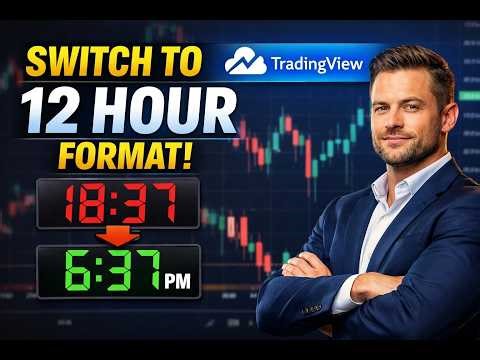 How To Change TradingView Time To 12 Hour Format - 2026 Update