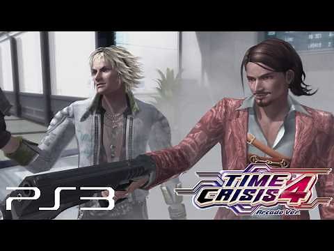 Time Crisis 4 Arcade Ver. playthrough (PS3, 1CC)