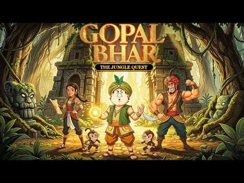 গোপাল ভার এবং জঙ্গলের অভিযান | Gopal Bhar and the Jungle Quest | Funny Bengali Story | Golpo CHOKH