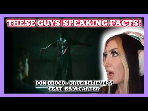 OMG THE POWERFUL MESSAGE, THOUGH!!! Don Broco - True Believers feat. Sam Carter reaction