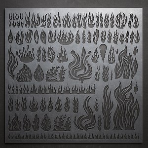 Flame DXF Bundle – 75  Fire Cut Files for CNC Plasma, Laser, Vinyl – Instant Download - Etsy