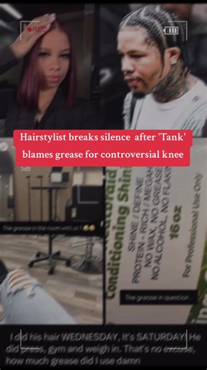 The Gervonta Davis hair stylist has confirmed with receipts that she DIDN’T use grease 👀 》>> After Boxer Gervonta Davis blames hairdresser for poor performance after clinging onto title. #sportsnews #gervantedavis #lamonteroach #tankdavis #boxing #tankdaviscontroversy #viral_video #news #boxingnews
