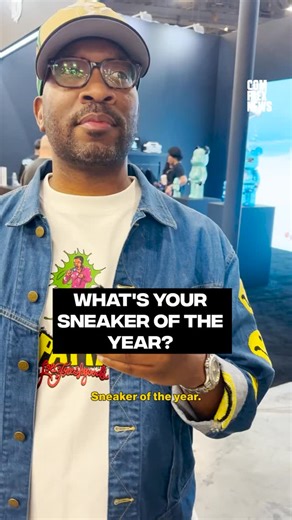 What is your Sneaker of the Year? The people @complexcon lets us know 👀 Tune in tomorrow for our official Sneaker of the Year panel | Complex Sneakers