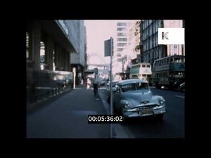 1960s Sydney, Australia, Street Scenes, Transport, Home Movies, 8mm