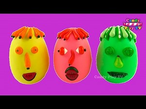 Huge Play Doh Surprise Eggs With Fruits And Vegetables | Learning Colors | Learn To Count Numbers