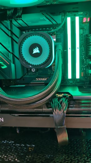 ⚡ Ryzen 9 9900X3D 9070 XT 💎 32 GB DDR5 🖥️ Corsair 3500X ❄️ Full iCUE LINK AIO and lighting ✨ Sleek, cohesive look 🤫 Built for performance, tuned to run cool and quiet Want one like this? 👇 www.kudapc.co.uk/contact #GamingPC #PCBuilder #CustomPC #Corsair #KudaPC #glasgowbusiness | Kuda Pc