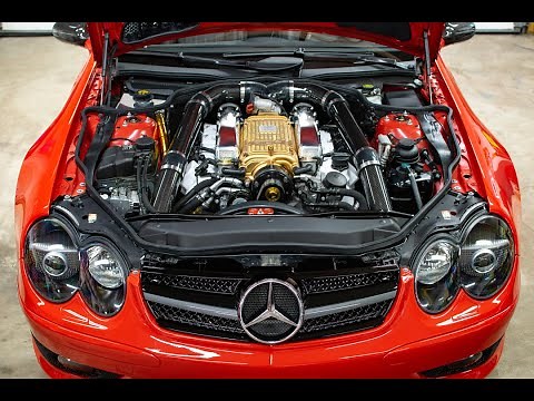 Walkaround and tour of custom Mercedes Benz SL55 AMG. Sounds and looks insane!