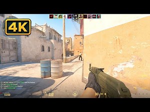Counter Strike 2 Gameplay 4K (No Commentary)