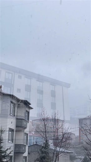 Does this snowy moment calm you? ❄️ #walk #snow #asmr #yürüyüş