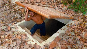 We Built an Underground House with Pool in Just 30 Days!