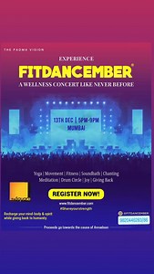 The Square is thrilled to partner with Fitdancember®️ 2025 — India’s first Wellness Concert for a Cause! @padmavati.iyengar @fitdancember Join us for an unforgettable evening of 🧘‍♀️ Yoga • 💃 Dance • 🔥 Zumba • 🌬️ Breathwork • 🥁 African Drums • 🧘 Meditation • 🔔 Sound Bath with 70 wellness facilitators from across India! 💛 Every registration supports Annadaan for 2 NGOs helping women & children. 📅 Date: 13th December 2025 (Saturday) ⏰ Time: 5 PM – 9 PM (Gates open at 4 PM) 📍 Venue: Gopin