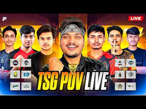 Free Fire Max LIVE🔴Knockout Stage TSG POV Week 1 DecidingDay🧿 WatchParty Group A&C -Garena FreeFire