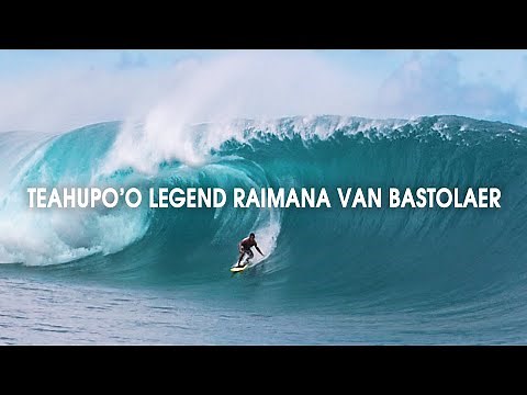 Surfing Teahupo'o with Raimana Van Bastolaer