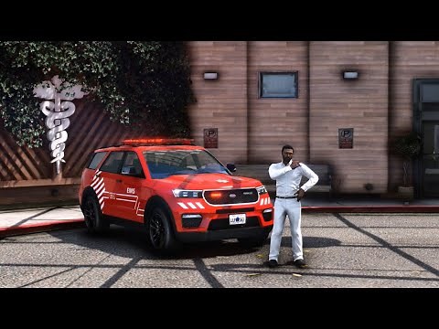 Lore-Friendly Ems Vehicle Pack | Fivem - GTA5 - 8 Color